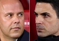 Arne Slot and Mikel Arteta (L to R) - Source: Getty
